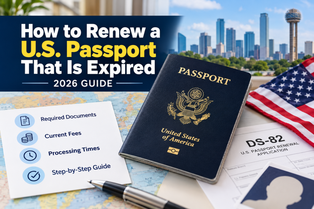 Expired passport renewal guide for U.S. travelers in 2026