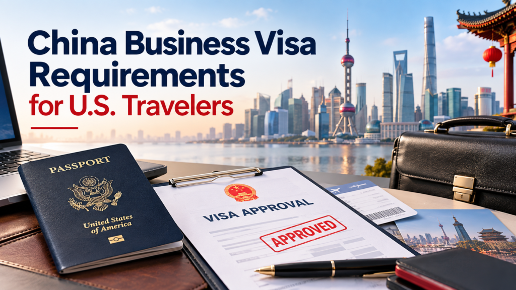 China Business Visa Requirements for U.S. Travelers
